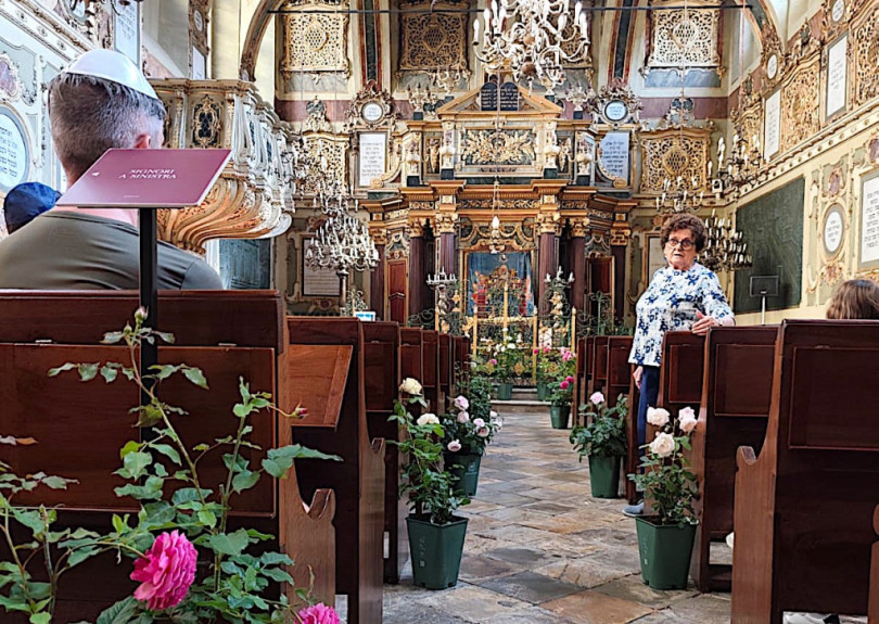 Rose e musica alla sinagoga di Casale